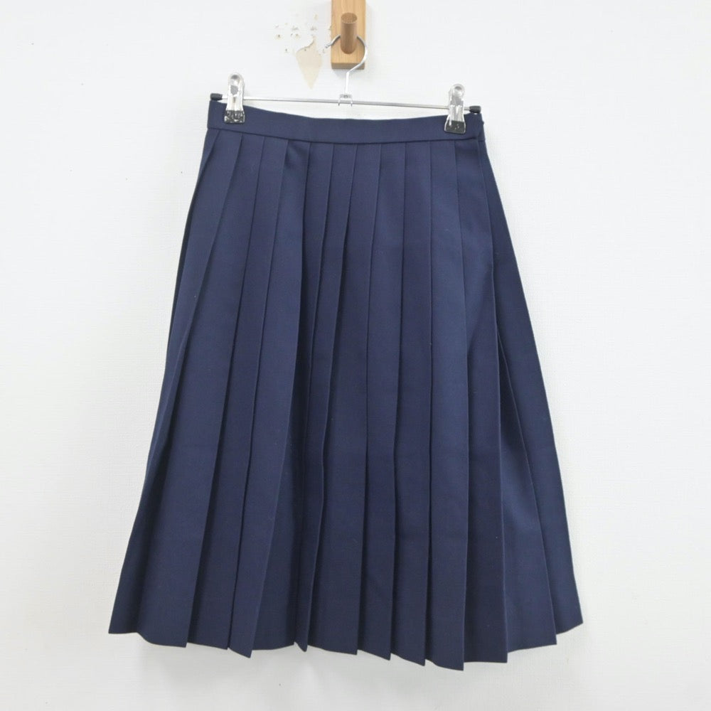 【中古】大分県 大分豊府高等学校 女子制服 5点（ブレザー・ニット・シャツ・スカート）sf019874