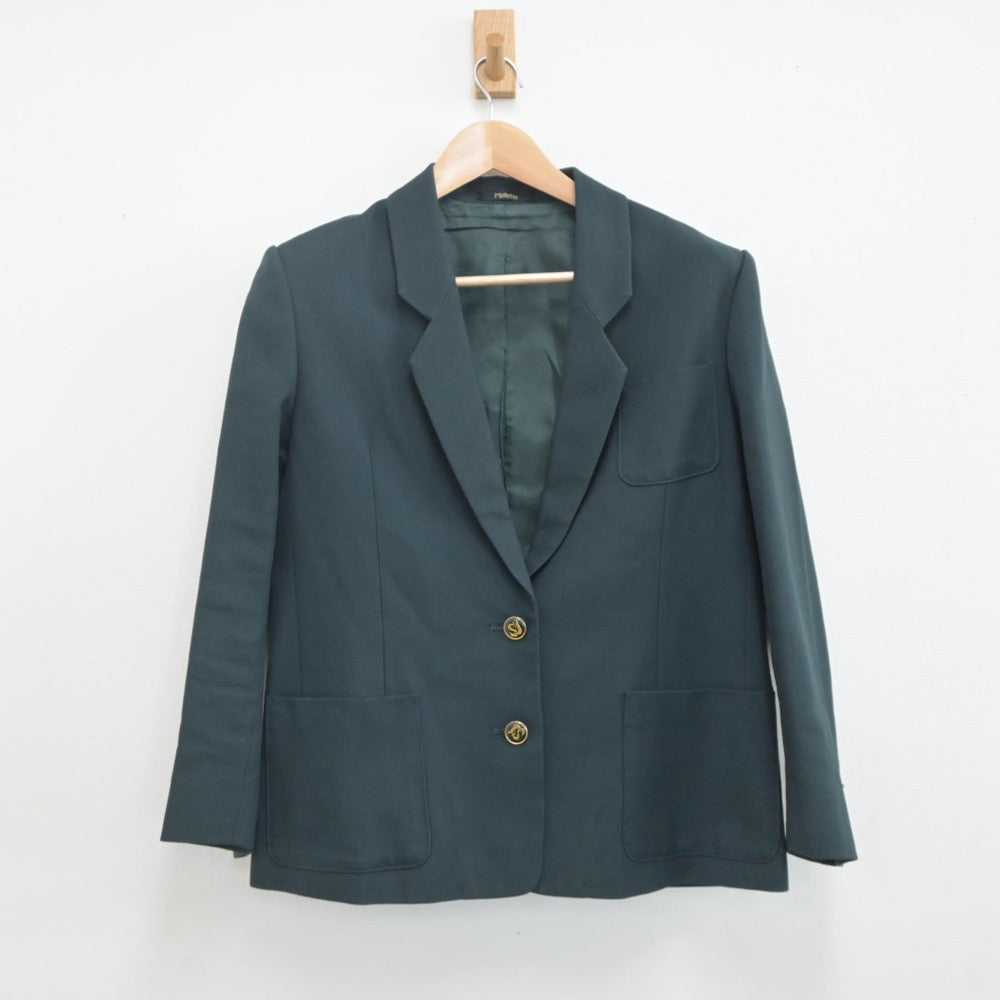 【中古】三重県 セントヨゼフ女子高等学校 女子制服 2点（ブレザー・スカート）sf019876