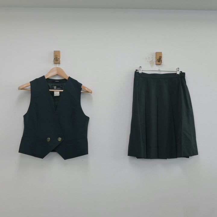 中古制服】三重県 セントヨゼフ女子高等学校 女子制服 2点（ベスト・スカート）sf019877【リサイクル学生服】 | 中古制服通販パレイド