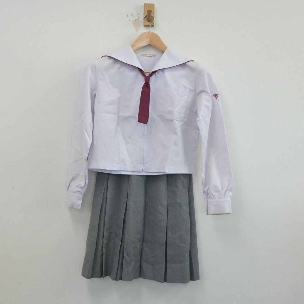 中古制服】大分県 大分商業高等学校 女子制服 5点（セーラー服・スカート）sf019880【リサイクル学生服】 | 中古制服通販パレイド