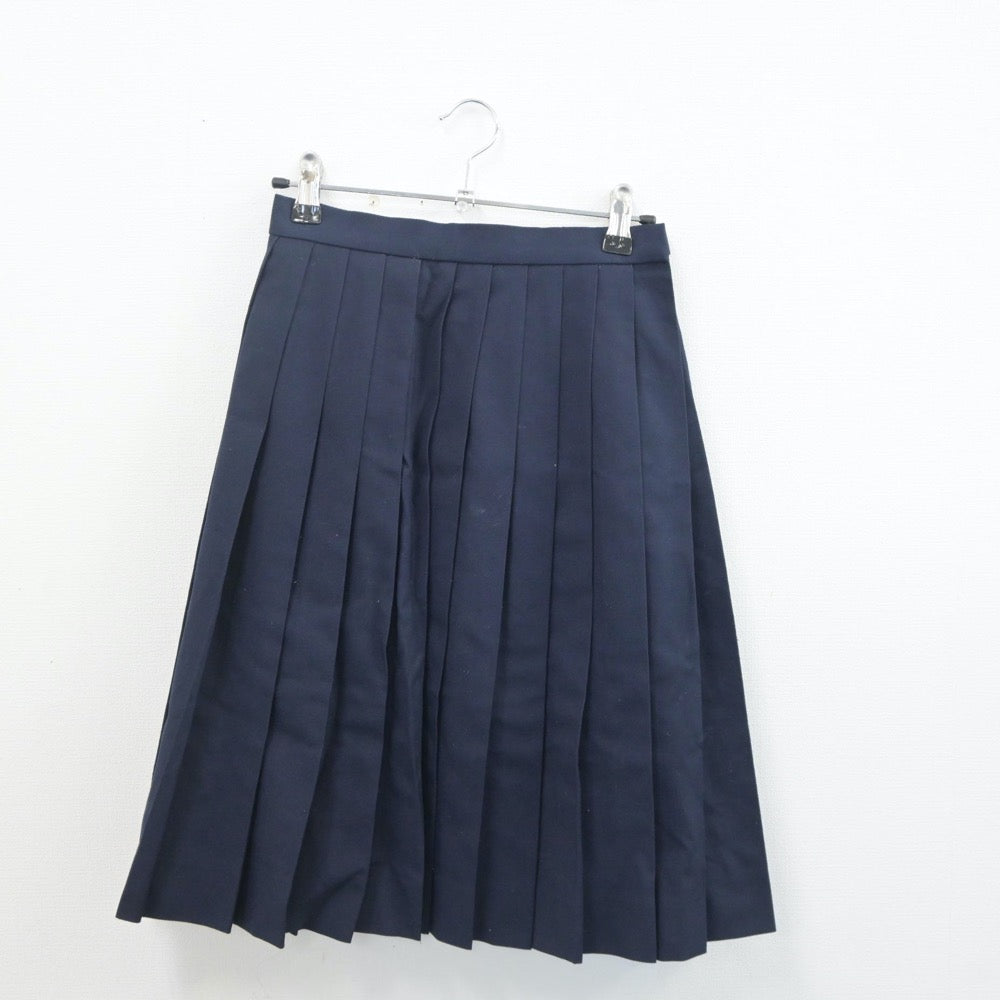 【中古】大分県 大分商業高等学校 女子制服 4点（セーラー服・ニット・スカート）sf019881