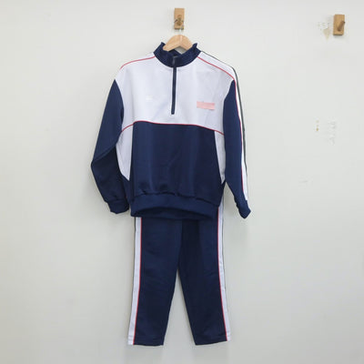 【中古】愛媛県 新居浜南高等学校 女子制服 3点（ジャージ 上・体操服 上・ジャージ 下）sf019885