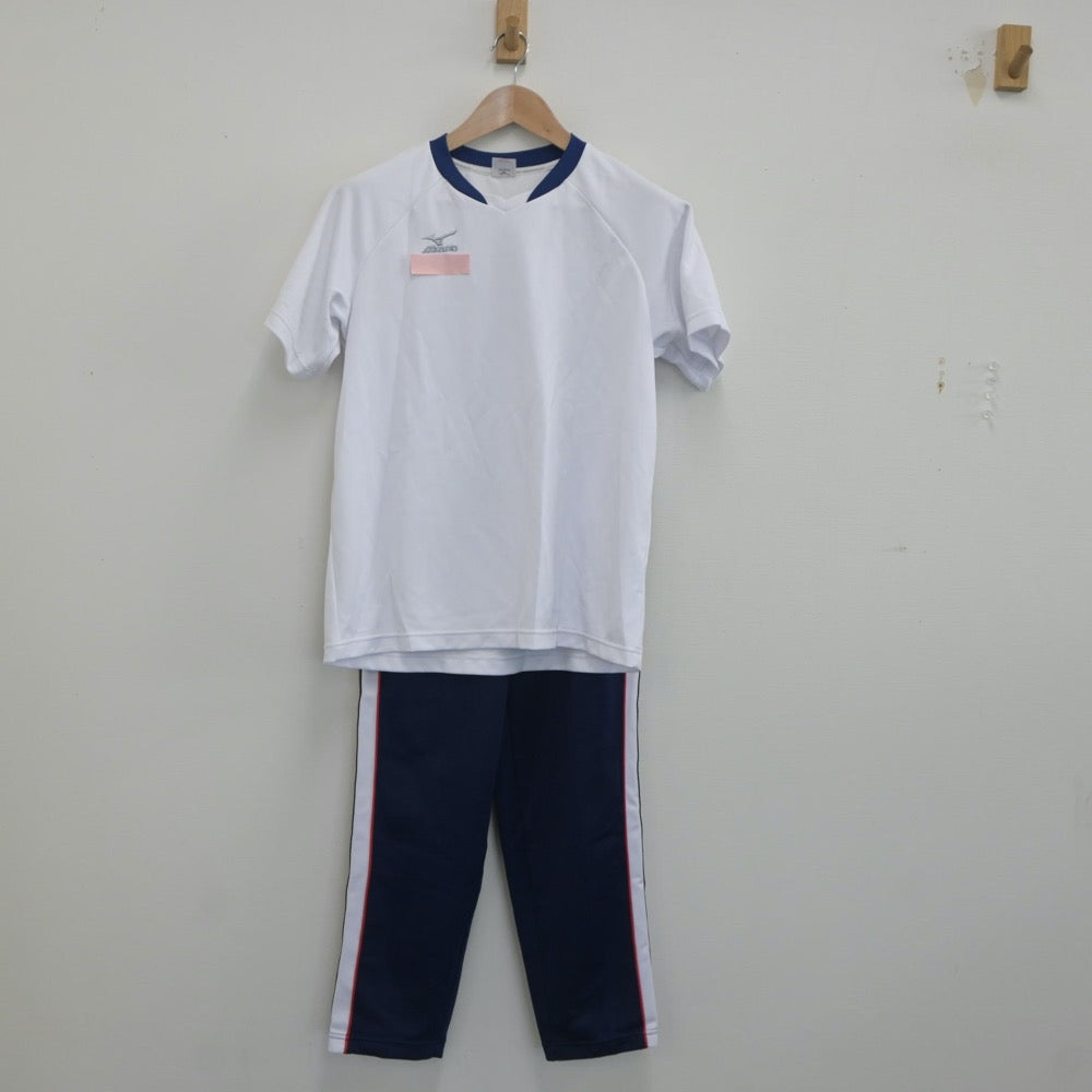 中古制服】愛媛県 新居浜南高等学校 女子制服 3点（ジャージ 上