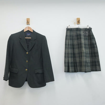 【中古】埼玉県 越谷総合技術高等学校 女子制服 3点（ブレザー・スカート）sf019899