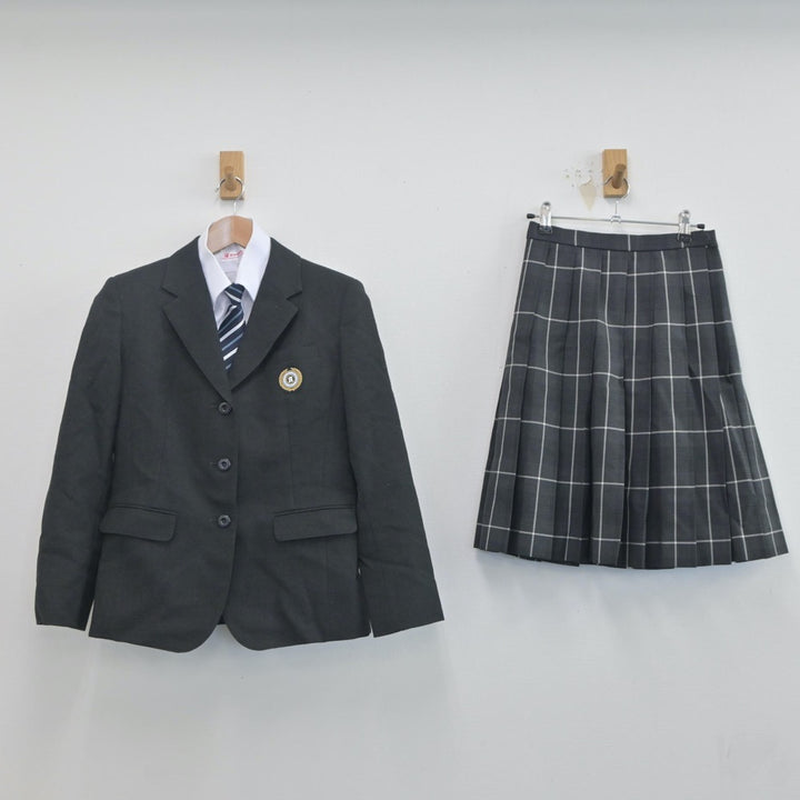 【中古制服】北海道 北海道札幌厚別高等学校 女子制服 5点（ブレザー・シャツ・ニット・スカート）sf019907【リサイクル学生服】 | 中古制服 通販パレイド