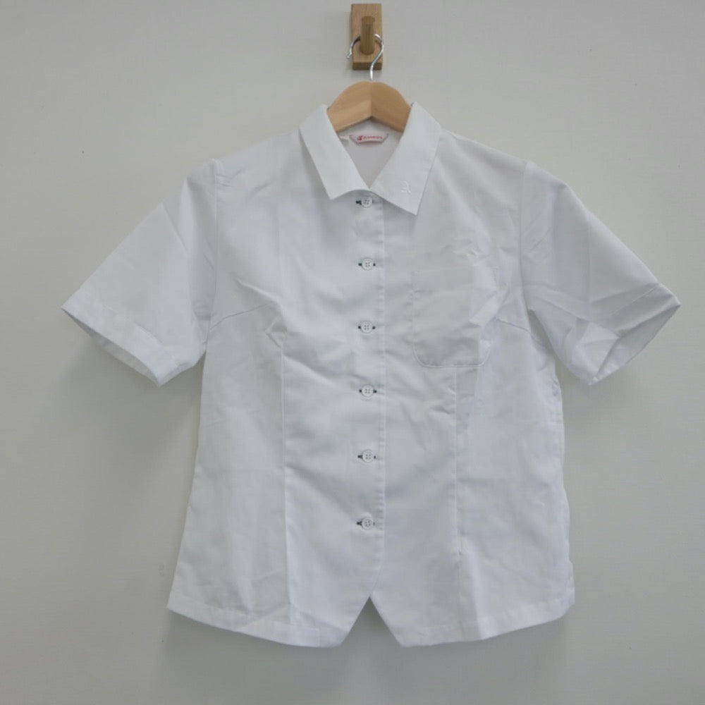 【中古】東京都 飛鳥高等学校 女子制服 2点（シャツ・スカート）sf019926