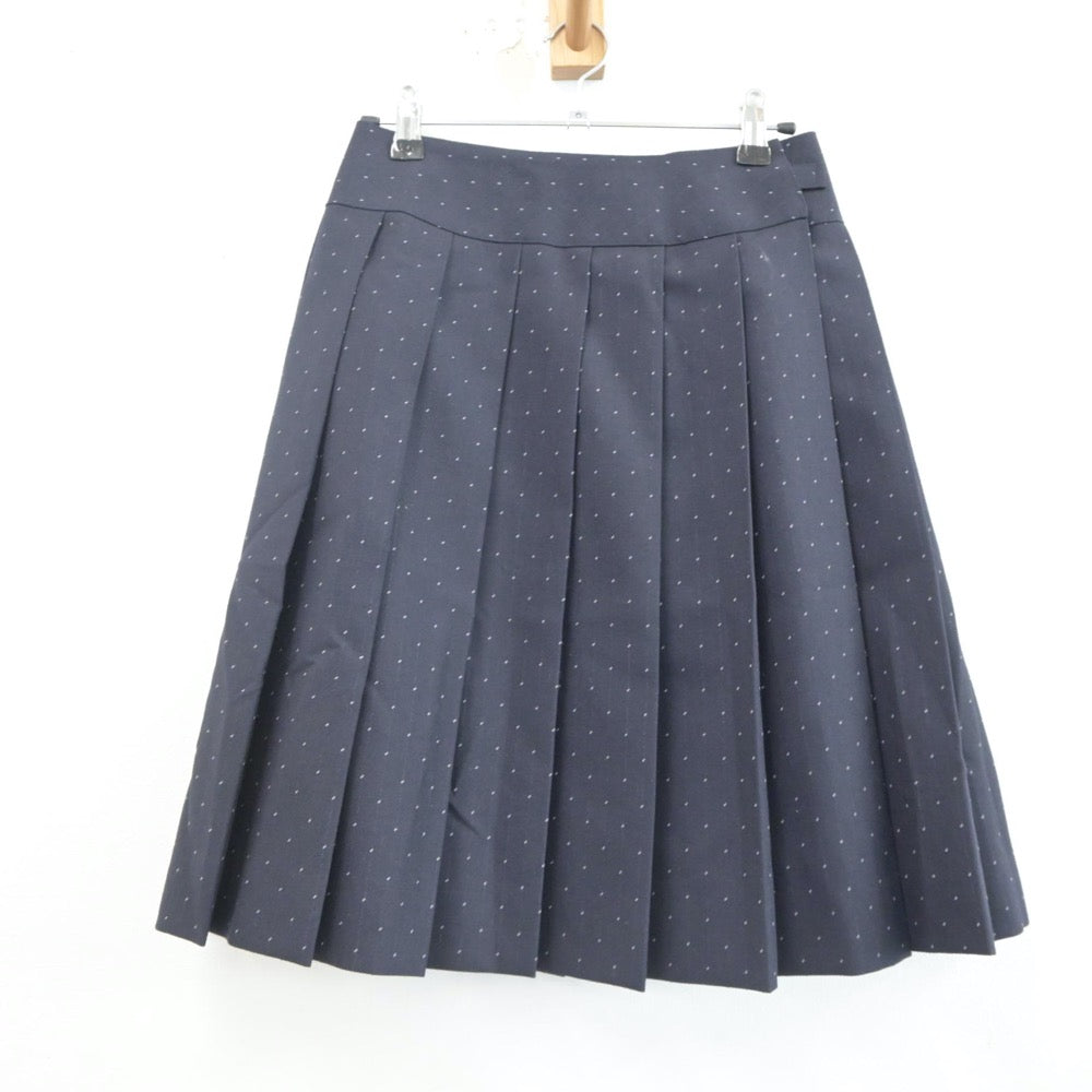 【中古】青森県 柴田学園高等学校 女子制服 4点（ブレザー・シャツ・スカート）sf019930