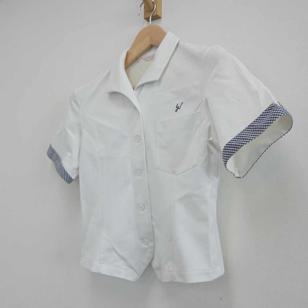 【中古】長崎県 佐世保西高等学校 女子制服 2点（シャツ）sf019939