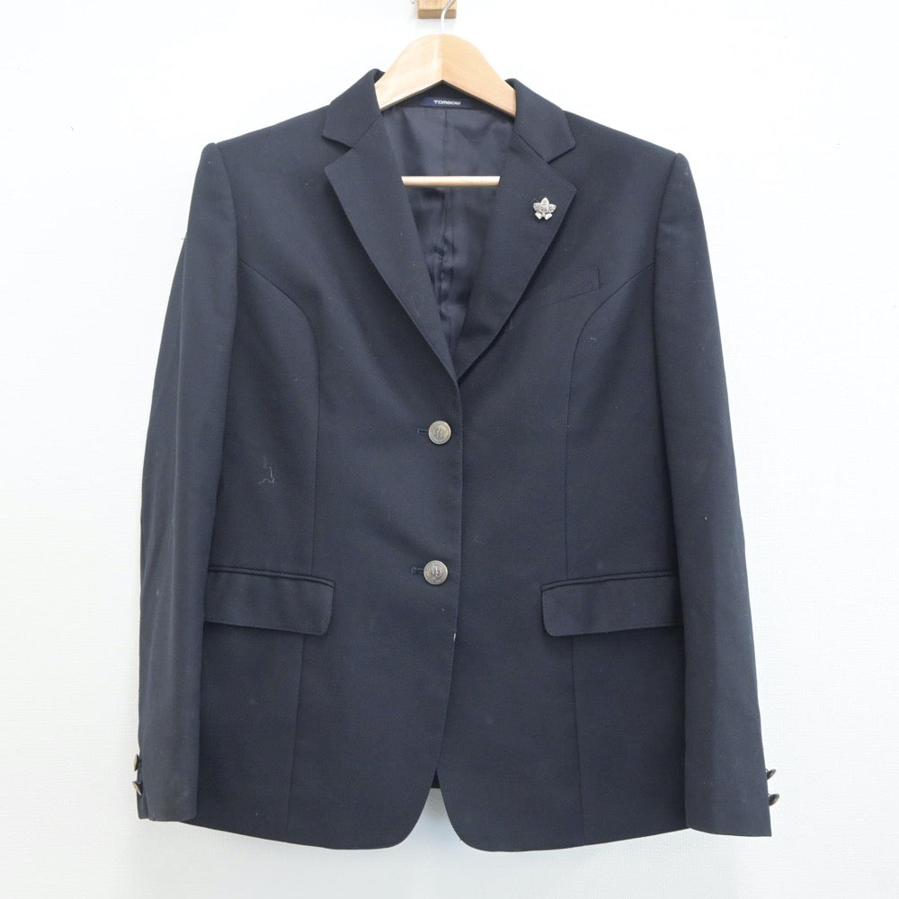 【中古】東京都 南大沢中学校 女子制服 4点（ブレザー・スカート）sf019946