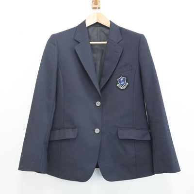 【中古】東京都 世田谷泉高等学校 女子制服 2点（ブレザー・スカート）sf019949