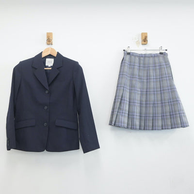 【中古】茨城県 水戸女子高等学校 女子制服 2点（ブレザー・スカート）sf019950