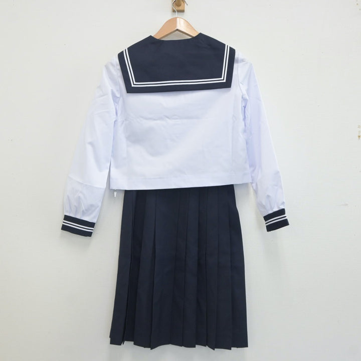 【中古制服】北海道 室蘭栄高等学校 女子制服 3点（セーラー服・スカート）sf019959【リサイクル学生服】 | 中古制服通販パレイド