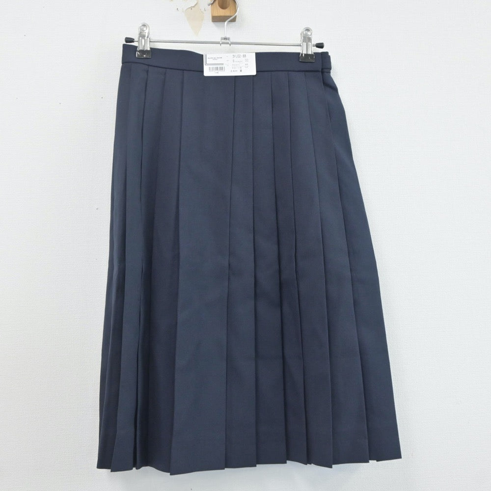 【中古】北海道 室蘭栄高等学校 女子制服 3点（セーラー服・スカート）sf019959