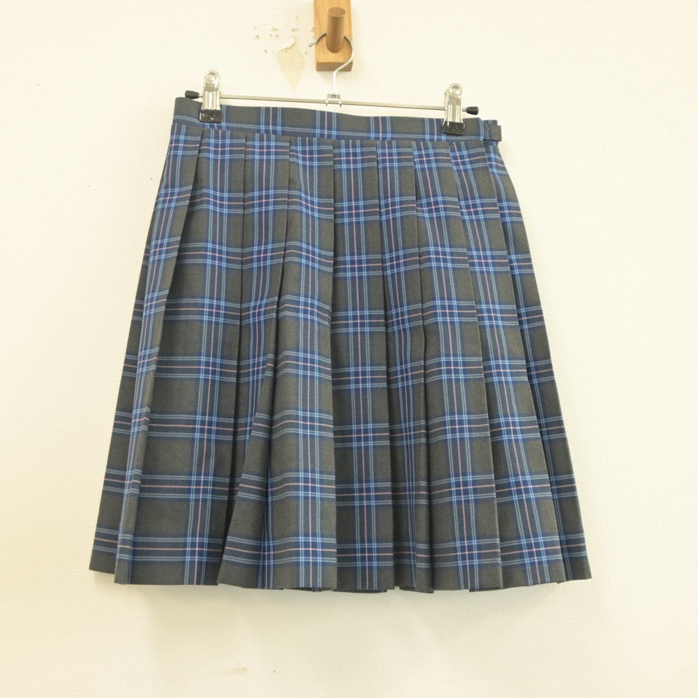 【中古】神奈川県 日本大学高等学校 女子制服 2点（シャツ・スカート）sf019962