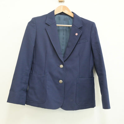 【中古】神奈川県 深沢高等学校 女子制服 3点（ブレザー・スカート）sf019965