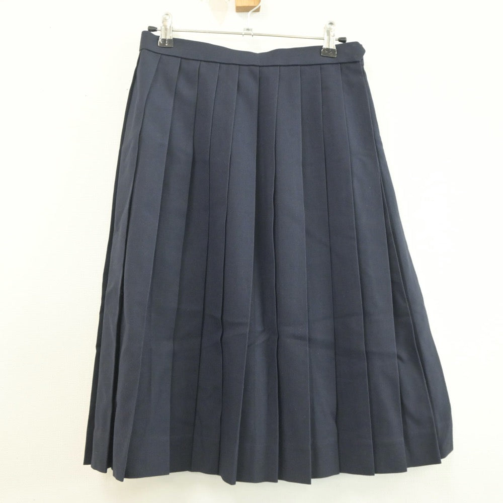 【中古】北海道 江別第一中学校 女子制服 3点（セーラー服・スカート）sf019971