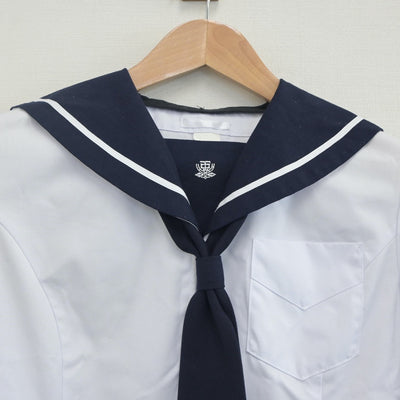 【中古】北海道 江別第一中学校 女子制服 2点（セーラー服）sf019972