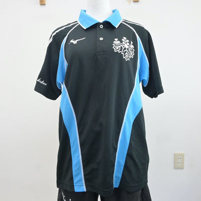 【中古】神奈川県 桐蔭学園高等学校/卓球部ユニフォーム 男子制服 2点（部活ユニフォーム 上・部活ユニフォーム 下）sf019978