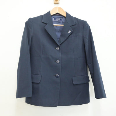 【中古】神奈川県 多摩高等学校 女子制服 2点（ブレザー・スカート）sf019979