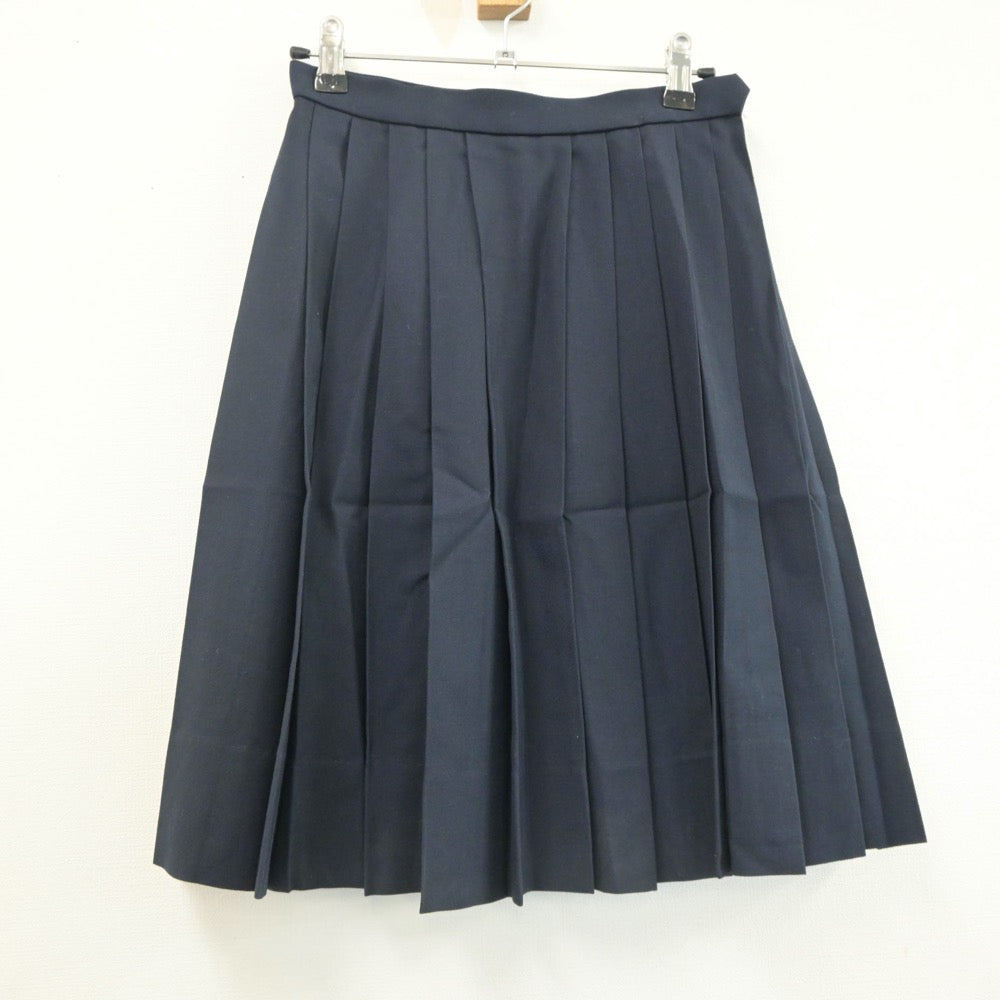 【中古】神奈川県 多摩高等学校 女子制服 2点（ブレザー・スカート）sf019979