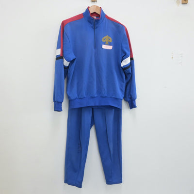 【中古】新潟県 木戸中学校 女子制服 2点（ジャージ 上・ジャージ 下）sf019983