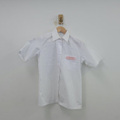 【中古】新潟県 木戸中学校 女子制服 2点（シャツ・シャツ）sf019994