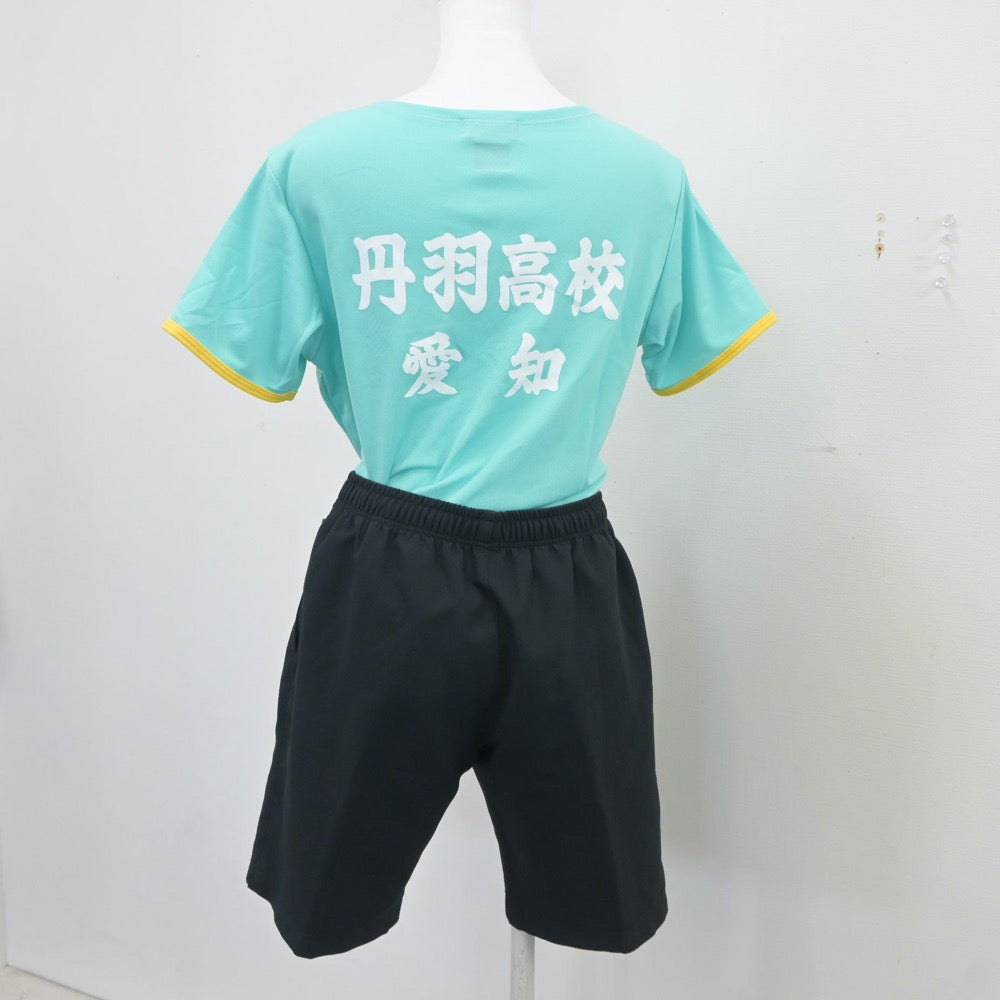 【中古】愛知県 丹羽高等学校/バドミントン部ユニフォーム 女子制服 2点（部活ユニフォーム 上・部活ユニフォーム 下）sf019999