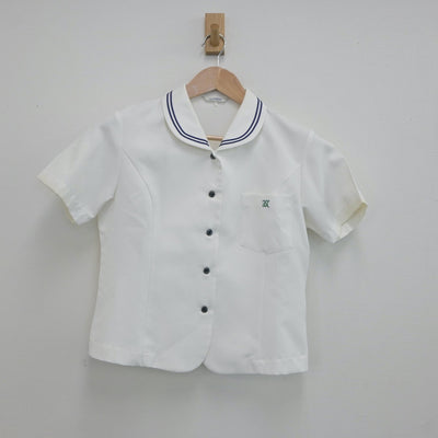 【中古】愛知県 丹羽高等学校 女子制服 2点（シャツ・スカート）sf020003