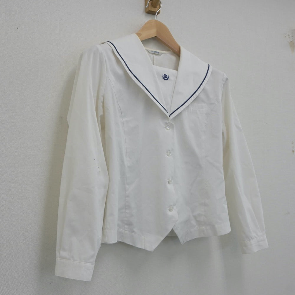 【中古】栃木県 烏山高等学校 女子制服 2点（セーラー服）sf020017