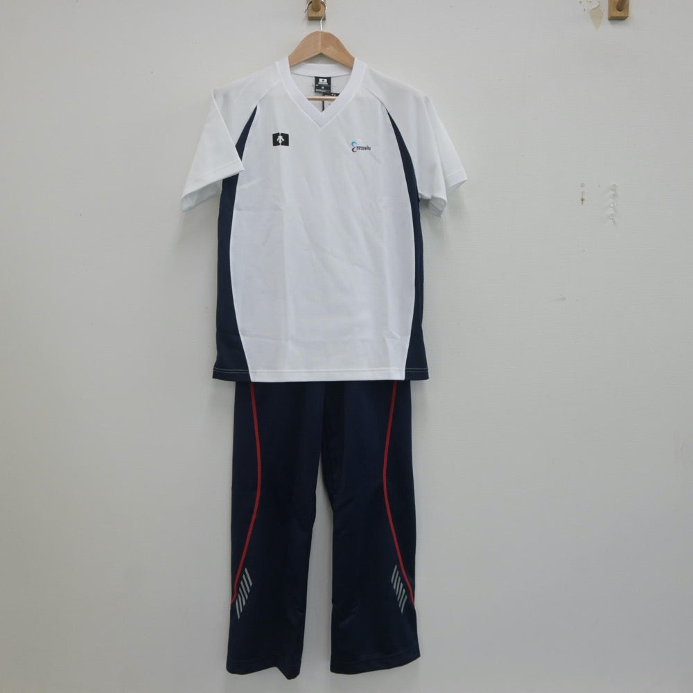 【中古】東京都 白梅学園清修中学校 女子制服 2点（体操服 上・ジャージ 下）sf020020