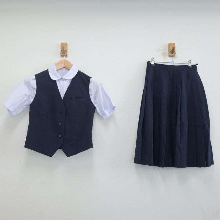 U479/S1064(中古/箱)千葉県 船橋市立習志野台中学校 女子制服9点