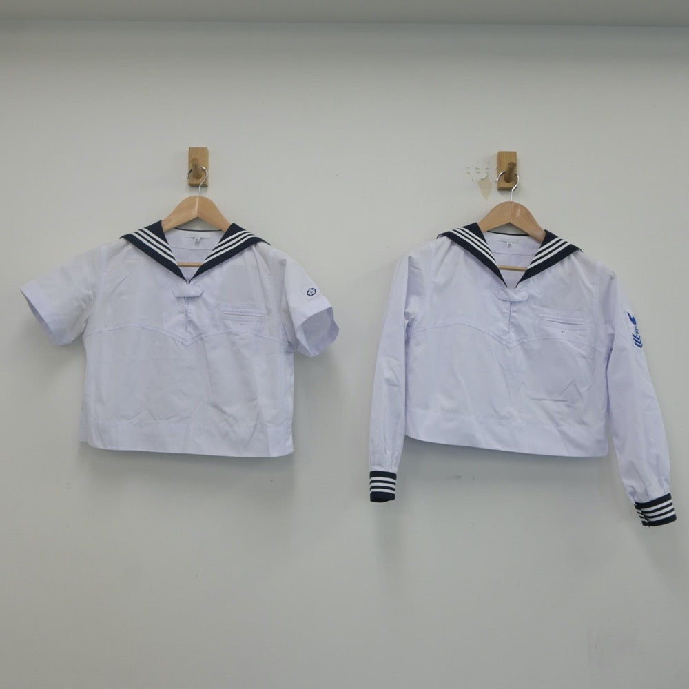 【中古】東京都 共立女子中学校 女子制服 2点（セーラー服・セーラー服）sf020044