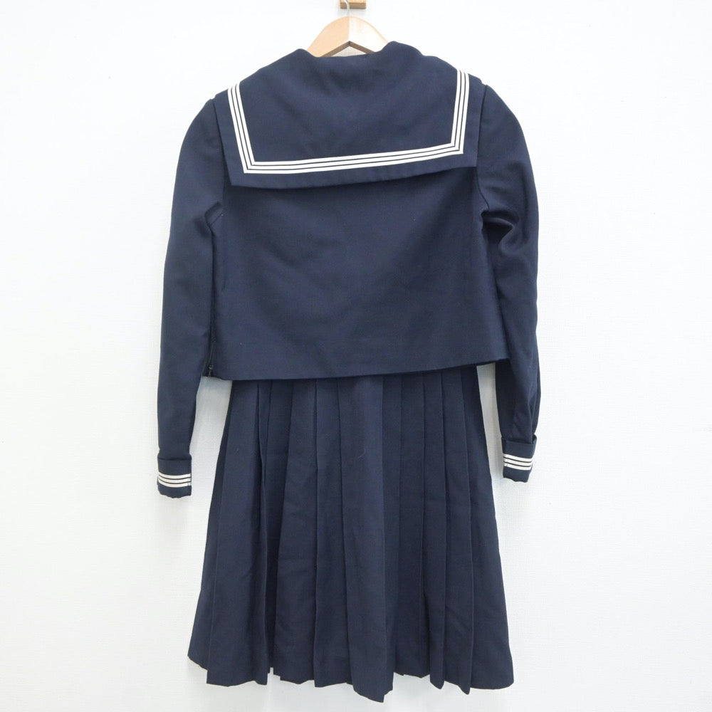 【中古】埼玉県 花の木中学校 女子制服 3点（セーラー服・スカート）sf020049