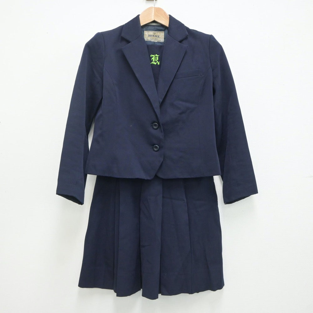 【中古】愛媛県 小松高等学校 女子制服 3点（ブレザー・スカート・スカート）sf020056