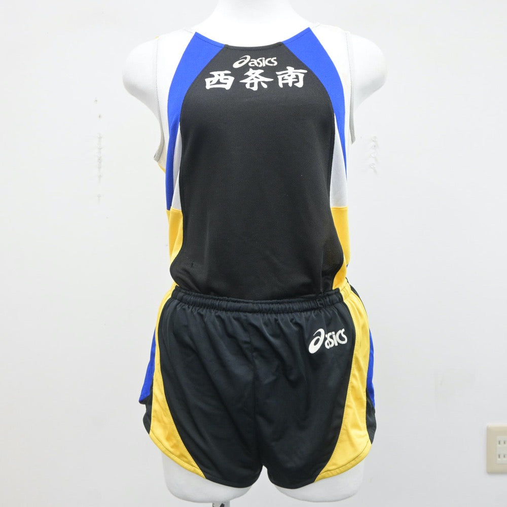 【中古】中学校制服 西条市立南中学校/陸上部ユニフォーム　2点 sf020057