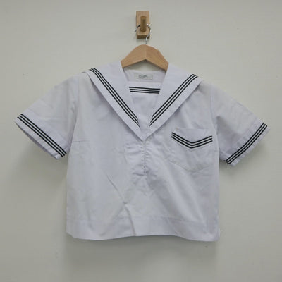 【中古】大阪府 清水谷高等学校 女子制服 2点（セーラー服）sf020069