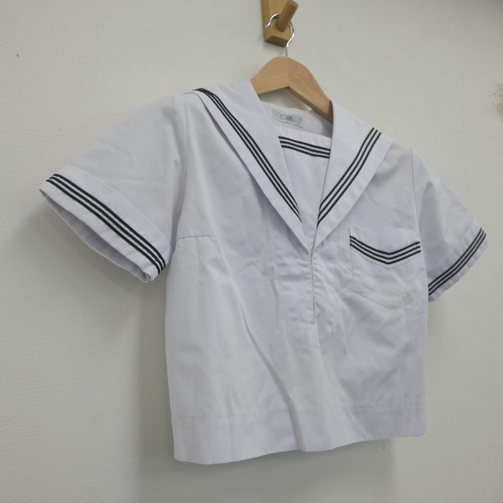 【中古】大阪府 清水谷高等学校 女子制服 2点（セーラー服）sf020069