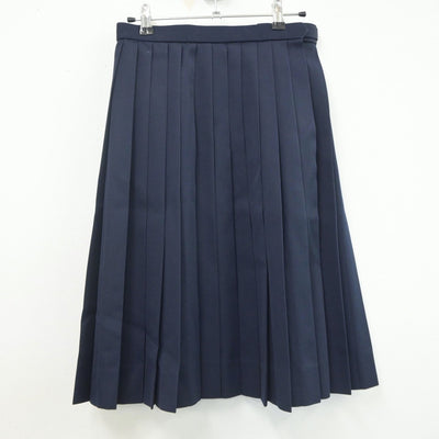 【中古】香川県 丸亀市立西中学校 女子制服 2点（セーラー服・スカート）sf020086