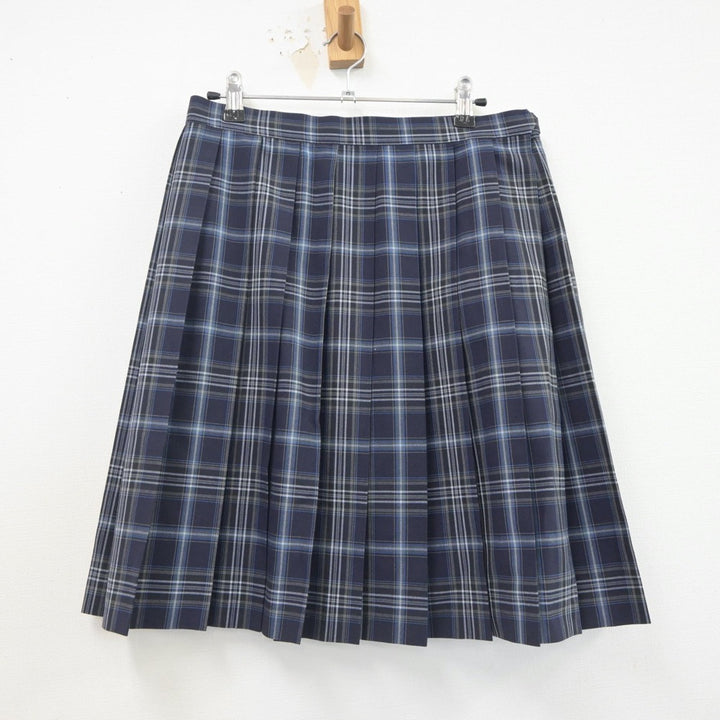 【中古】京都府 京都両洋高等学校 女子制服 3点（シャツ・ニット・スカート）sf020094