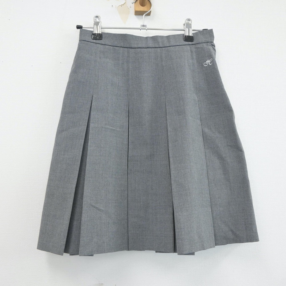 【中古】京都府 八幡市立男山東中学校 女子制服 2点（スカート・スカート）sf020097