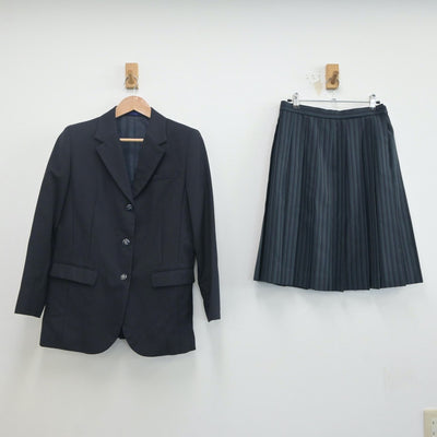 【中古】大阪府 薫英女学院高等学校 女子制服 2点（ブレザー・スカート）sf020101