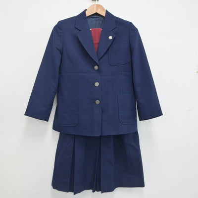 【中古】神奈川県 川崎市立住吉中学校 女子制服 3点（ブレザー・スカート）sf020105