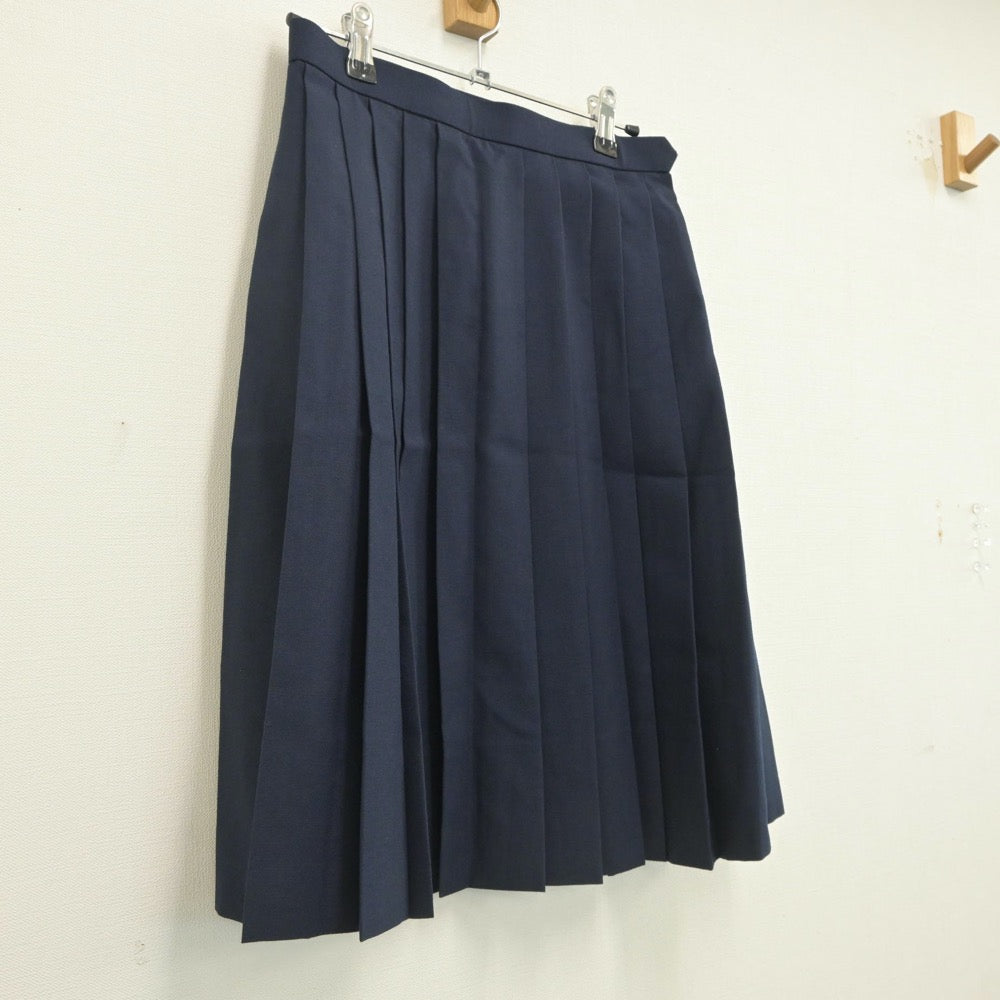 【中古】神奈川県 玉川中学校 女子制服 2点（スカート・スカート）sf020111