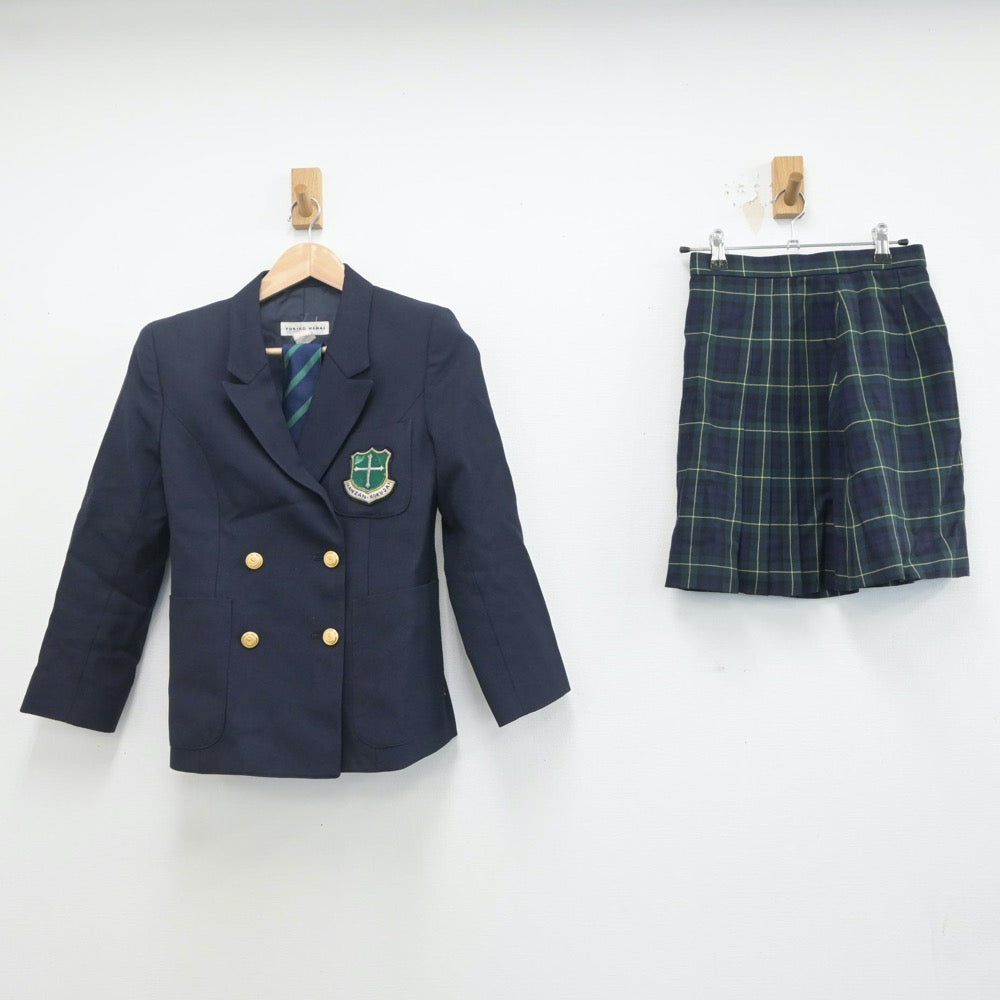 【中古】愛知県 南山国際高等学校 女子制服 3点（ブレザー・スカート）sf020114