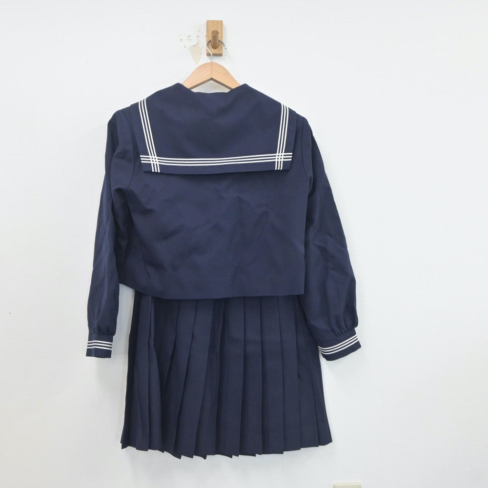 G)A627(中古)群馬県 私立 樹徳高校(旧制服) 5点セット /校章付き/M/W66 ...