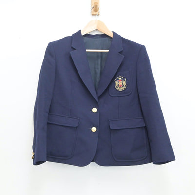 【中古】東京都 江戸川女子中学校 女子制服 2点（ブレザー・スカート）sf020144