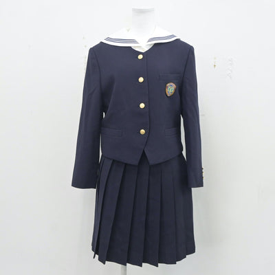 【中古】北海道 帯広北高等学校 女子制服 3点（ブレザー・セーラー服・スカート）sf020154