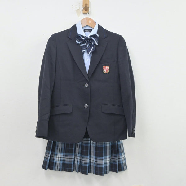 中古制服】東京都 バンタンゲームアカデミー高等部 女子制服 4点 