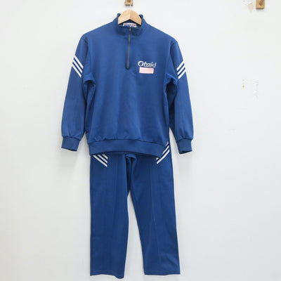 【中古】千葉県 御滝中学校 女子制服 2点（ジャージ 上・ジャージ 下）sf020185