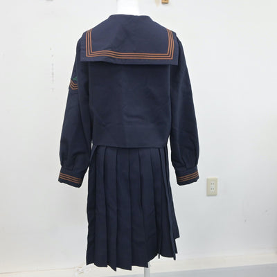 【中古】東京都 関東国際高等学校 女子制服 3点（セーラー服・スカート）sf020211